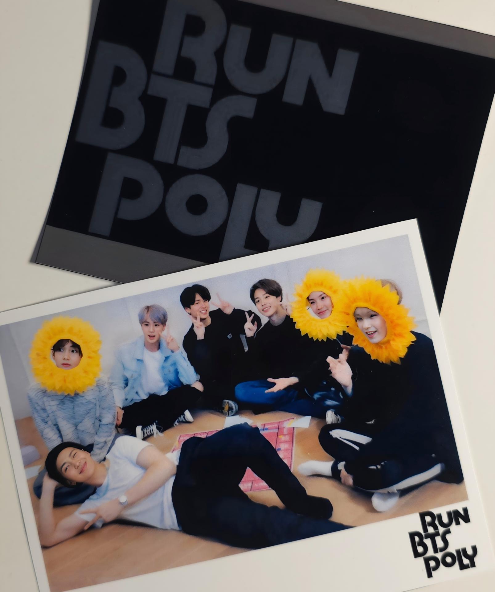 BTS - Run BTS Poly Polaroids | Stay DeLulu!